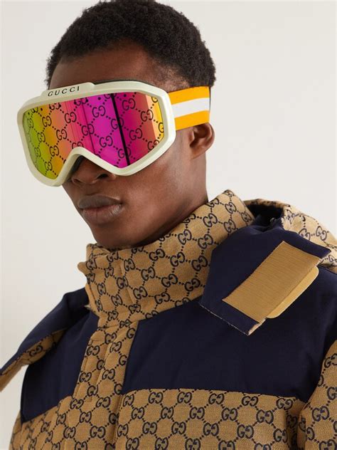 cheap gucci snow goggles|gucci mirrored goggles.